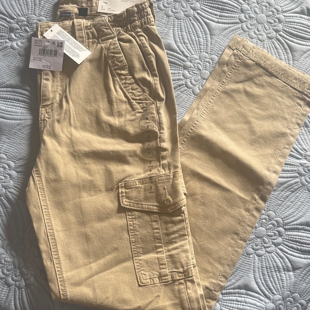 Women’s Tan Cargo Pants